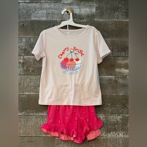 Cat & Jack Pink Cherry Pajama Set